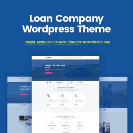 Borrow – Loan Company Responsive WordPress Theme