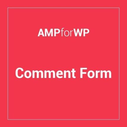 Comment Form for AMP