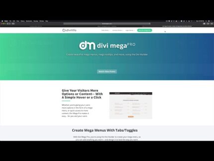 DiviLife Divi Mega Pro