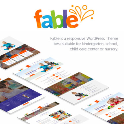 Fable – Children Kindergarten WordPress Theme