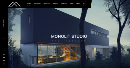 Monolit - Responsive Architecture WordPress Theme