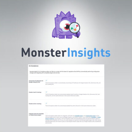 MonsterInsights – EU Compliance Addon