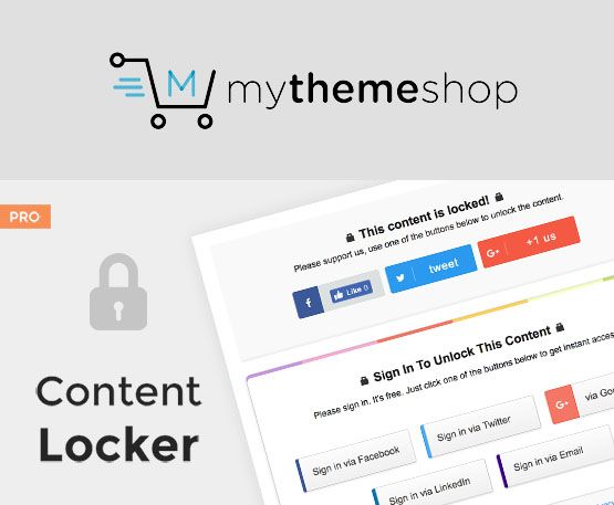 MyThemeShop Content Locker Pro