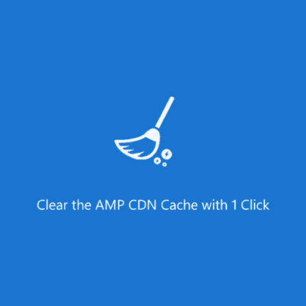 Purge AMP CDN Cache