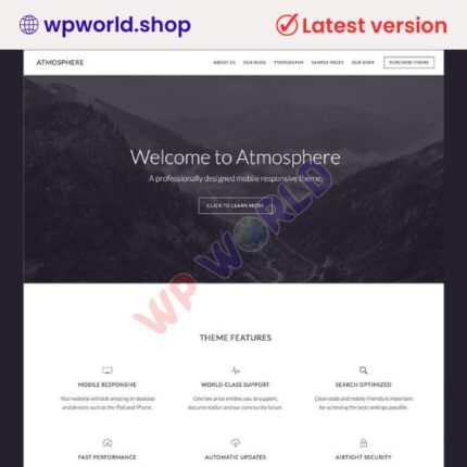 StudioPress Atmosphere Pro Genesis WordPress Theme