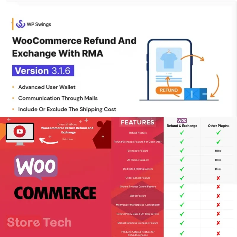 WooCommerce Refund And Exchange With RMA