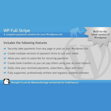 WP Full Stripe – Subscription and payment plugin for WordPress