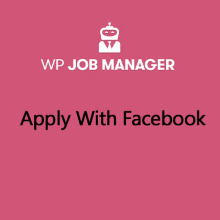 WP Job Manager Apply With Facebook Addon