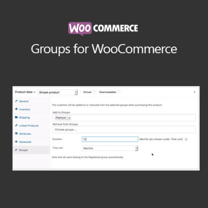 Groups for WooCommerce