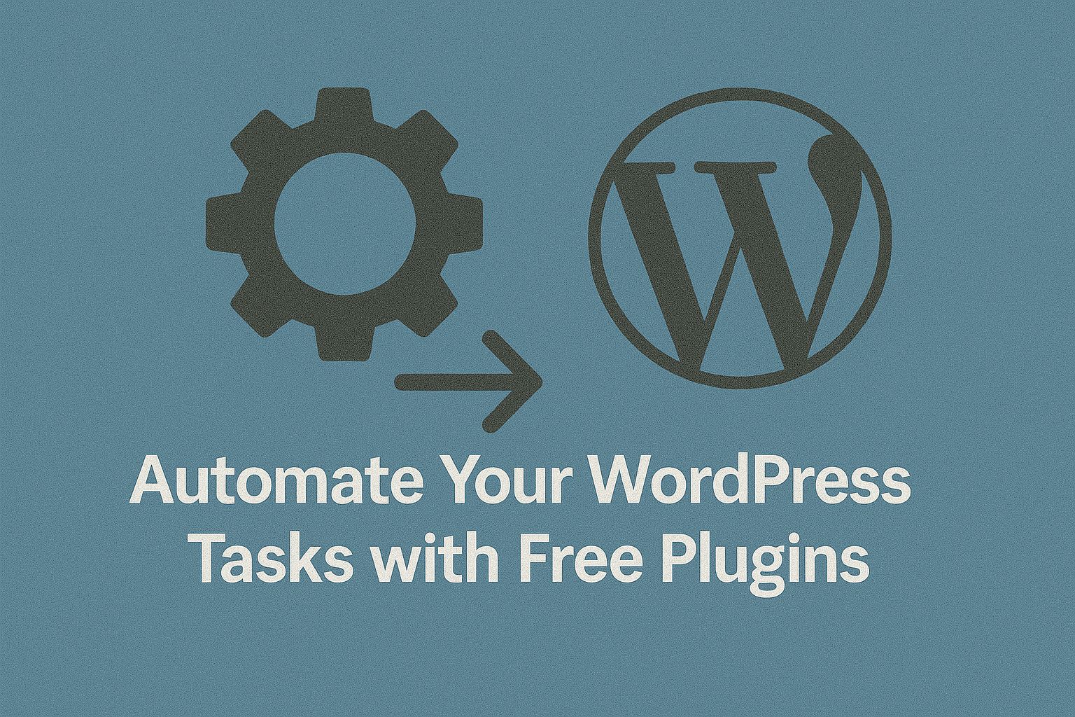Automate Your WordPress Tasks A Comprehensive Guide to Free Plugins